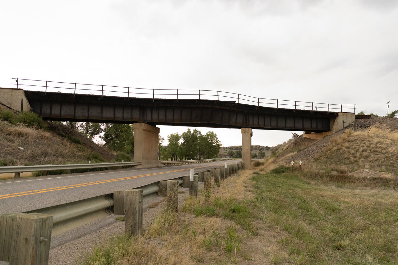 Rail overpass